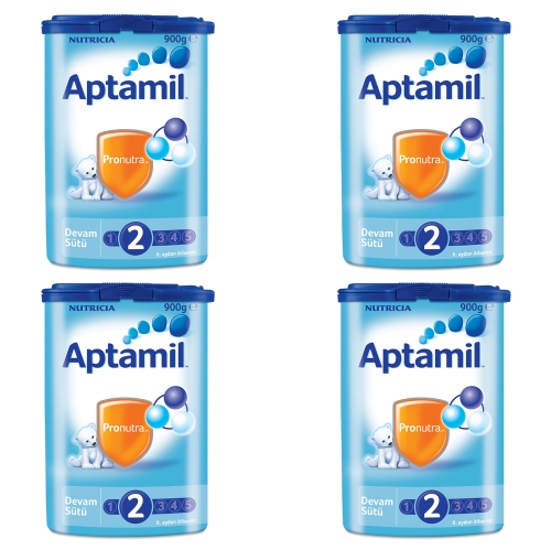  Aptamil 2 - 900 Gr X 4 Adet (SKT'li)