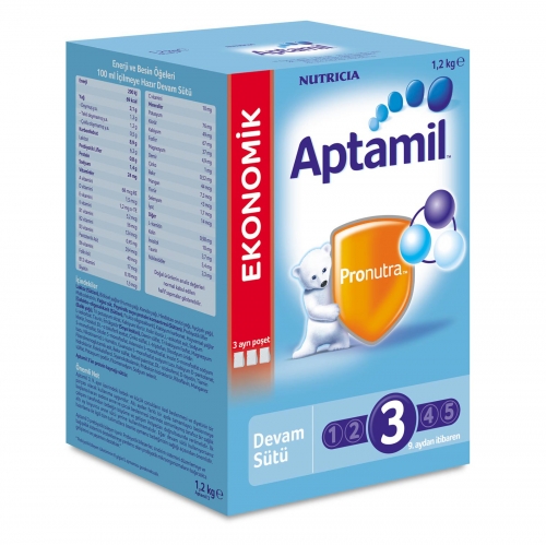  Aptamil 3 - 1200 gr Devam Sütü  (SKT'li)