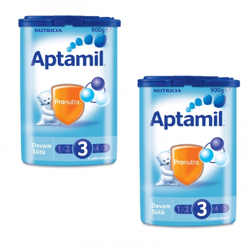  Aptamil 3 - 900 Gr Devam Sütü X 2 Adet (SKT'li)