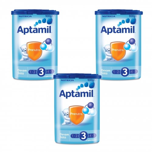  Aptamil 3 - 900 Gr Devam Sütü X 3 Adet (SKT'li)