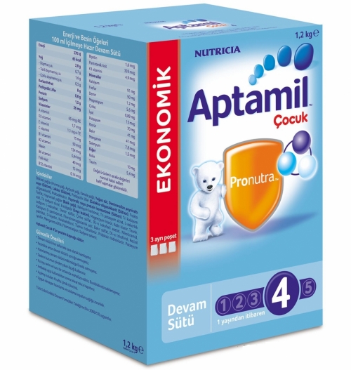 Aptamil 4 - 1200 gr Çocuk Sütü (SKT'li)