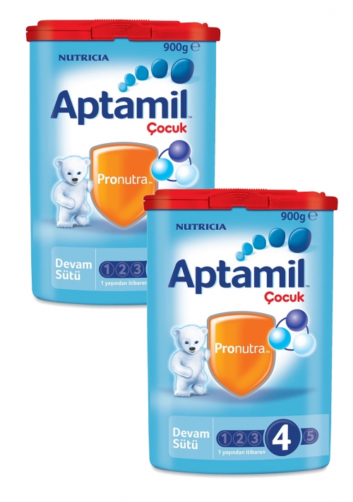  Aptamil 4 - 900 gr Çocuk sütü x 2 Adet (SKT'li)