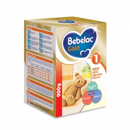  Bebelac Gold 1 - 900 gr Bebek Sütü (SKT'li)