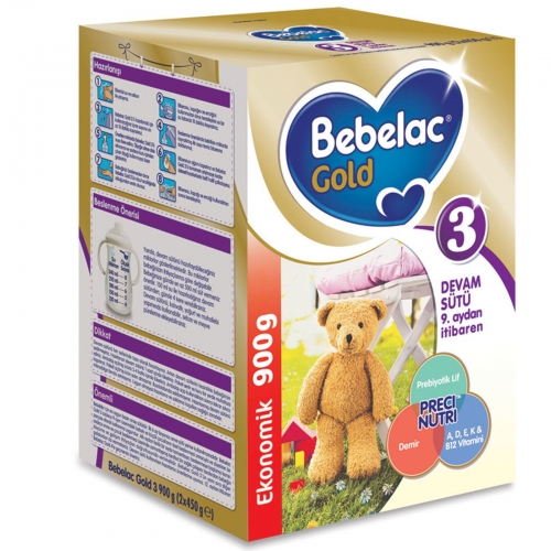  Bebelac Gold 3 - 900 Gr Devam Sütü (SKT'li)