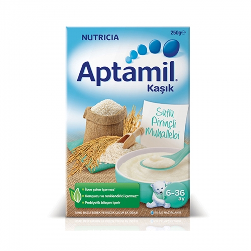  Aptamil Kaşık - Sütlü Pirinçli Muhallebi - 250 Gr (SKT'li)