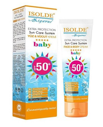  Isolde Baby Güneş Kremi - 50+ SPF - 100 Ml